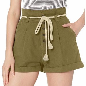 Billabong Explore More Shorts Paper Bag High Waist